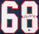 Tedy Bruschi Signed Arizona Wildcats Jersey (Beckett) 1996 Patriots 3rd Rnd Pick