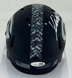 Packers XAVIER McKINNEY Signed Riddell '26 SALUTE Speed Mini Helmet AUTO - JSA