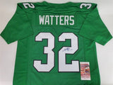 Ricky Watters Signed Philadelphia Eagles Jersey (JSA COA) 5xPro Bowl R.B.