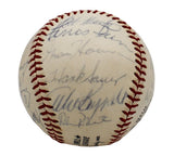 Mickey Mantle, Pee Wee Reese Multi-Signed Spalding MLB Baseball 23 Sigs -JSA LOA