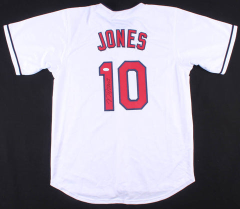 Nolan Jones Signed Indians Jersey (JSA Holo)Cleveland's #1 Minor League Prospect