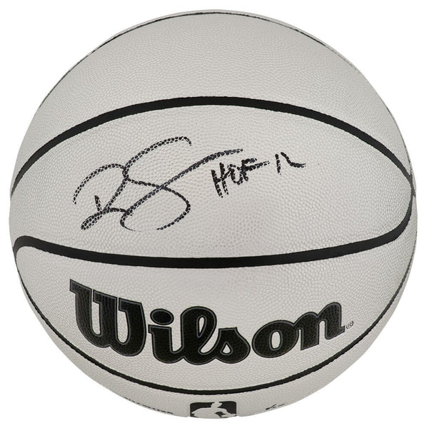 Ralph Sampson Signed Wilson Silver Full Size NBA Basketball w/HOF'12 - (SS COA)