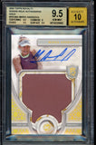 2024 Topps Royalty Relic RC Mirra Andreeva Auto Gold BGS 9.5/10 Auto GEM MINT