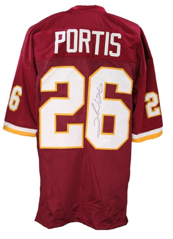 Clinton Portis Signed/Autographed Custom Football Jersey Redskins JSA 200838