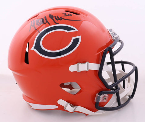 Mike Brown Signed Chicago Bears Full Size Helmet (Beckett) Chi Town DB 2000-2008