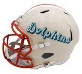 Ricky Williams Signed Miami Dolphins Speed Full Size Retro NFL Helmet with Insc.