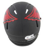 Cardinals J.J. Watt Authentic Signed Eclipse Speed Mini Helmet BAS Witnessed