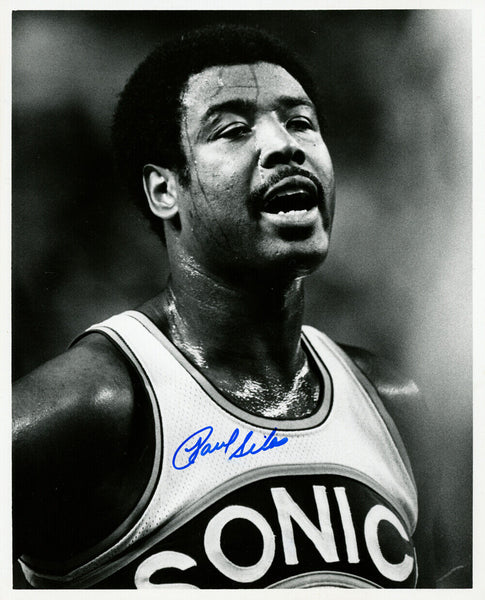 Paul Silas Autographed Signed 8x10 Photo Seattle Supersonics MCS Holo #70189