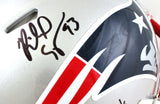 Richard Seymour Signed Patriots Authentic FS Speed Helmet W/ Insc- Beckett W