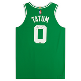 Jayson Tatum Autographed Boston Celtics Authentic Green Nike Jersey Fanatics