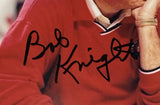 Coach Bob Knight Signed Framed 11x14 Indiana Hoosiers Photo BAS