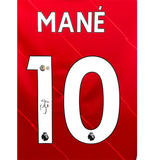 Sadio Mane Signed Liverpool FC Soccer Jersey #10 with Beckett COA