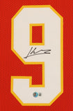 Kenneth Walker III Signed 35' x 43" Kansas City Chiefs Framed Jersey (Beckett)