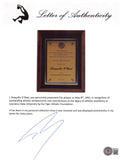 Shaquille O'Neal 1992 Outstanding Athletic Achievements and Contributions Plaque