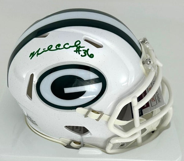 Packers NICK COLLINS Signed Riddell 2024 ALTERNATE Speed Mini Helmet AUTO - BAS