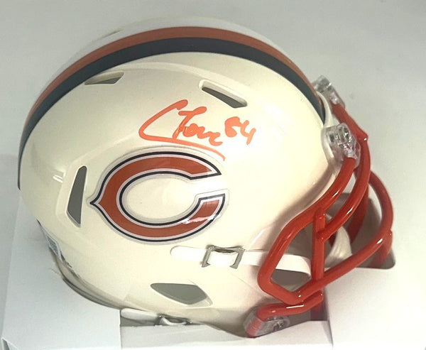 Bears COLSTON LOVELAND Signed Riddell 2026 RETRO Speed Mini Helmet AUTO - BAS