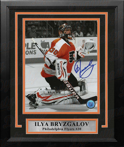 Ilya Bryzgalov Spotlight Autographed Signed Flyers 8x10 Framed Photo JSA PSA