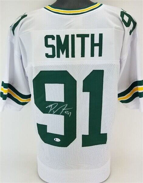 Preston Smith Signed Packers Jersey (Beckett COA) Green Bay All Pro Linebacker