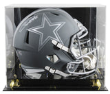 Cowboys CeeDee Lamb Signed Slate Full Size Speed Rep Helmet W/ Case Fanatics