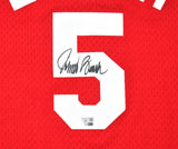 Johnny Bench Autographed Cincinnati Reds Mitchell & Ness Jersey - Fanatics