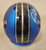 DAVID MONTGOMERY SIGNED DETROIT LIONS 2024 ALT SPEED REPLICA HELMET BECKETT QR