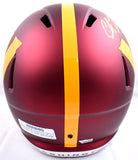 Chase Young Autographed Washington Commanders F/S Speed Helmet-Fanatics *Yellow