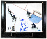 Artturi Lehkonen Autographed/Inscribed "GWG 6/26/22"8X10 Photo Plaque JSA COA