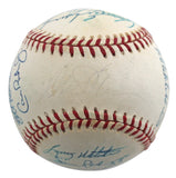 1997 Orioles (23) Erickson, Mussina, Surhoff Signed Oal Baseball BAS #AA03196