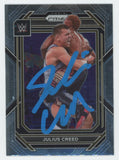 Julius Creed WWE Authentic Signed 2023 Panini Prizm # 196 Card BAS #BS86653