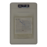 Alan Shearer Signed 1992 England Pro Debut and First Goal Match Ticket - PSA 2