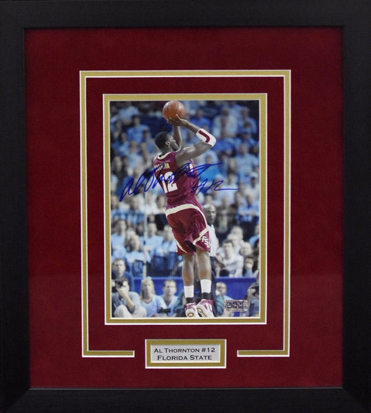 AL THORNTON AUTOGRAPHED FLORIDA STATE SEMINOLES FRAMED 8x10 PHOTO COA
