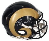 Puka Nacua Autographed Rams Authentic Throwback Speed Helmet Fanatics