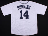 Jim Bunning Signed Detroit Tigers White Jersey (JSA COA) 3xStrikeout Leader