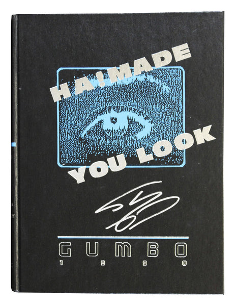 Lakers Shaquille O'Neal Authentic Signed 1990 LSU Yearbook BAS Witness #3W388795