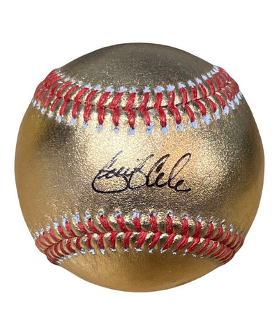 Gerrit Cole Autographed ROMLB Gold Baseball New York Yankees Fanatics 41128