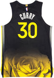 WARRIORS STEPHEN CURRY AUTOGRAPHED NIKE AUTHENTIC CITY JERSEY 48 JSA 235683