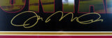 JOE MONTANA AUTHENTIC AUTOGRAPHED SIGNED FRAMED 16X20 PHOTO 49ERS BECKETT 155030