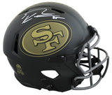 49ers George Kittle Signed STS IV Full Size Speed Proline Helmet BAS Witnessed