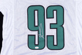 Jevon Kearse Signed Philadelphia Eagles Jersey (JSA COA)3xPro Bowl Defensive End