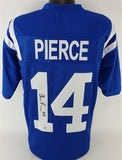 Alec Pierce Signed Indianapolis Colts Jersey (Beckett) 2022 2nd Round Draft Pick