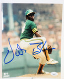 Vida Blue Autographed 8x10 Photograph (JSA COA)