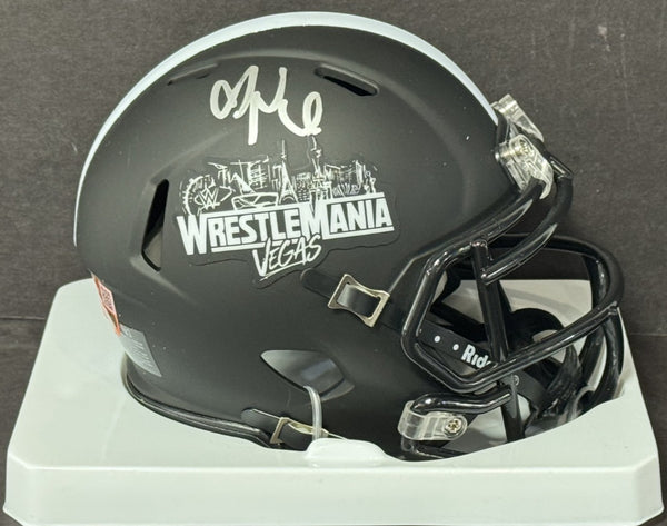 Nikki Bella Signed Riddell Wrestlemania 42 Mini Helmet LE /25 Auto Fanatics COA