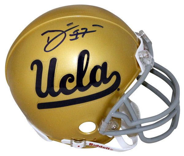 BRETT HUNDLEY AUTOGRAPHED UCLA BRUINS MINI HELMET COA
