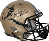 Johnny Rodgers Cornhuskers Signed 2023 Riddell Heisman Authentic Helmet w/Insc