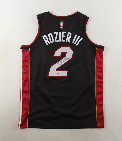Terry Rozier III Signed Miami Heat Jersey (PSA) 2015 1st Round Pick/ Point Guard