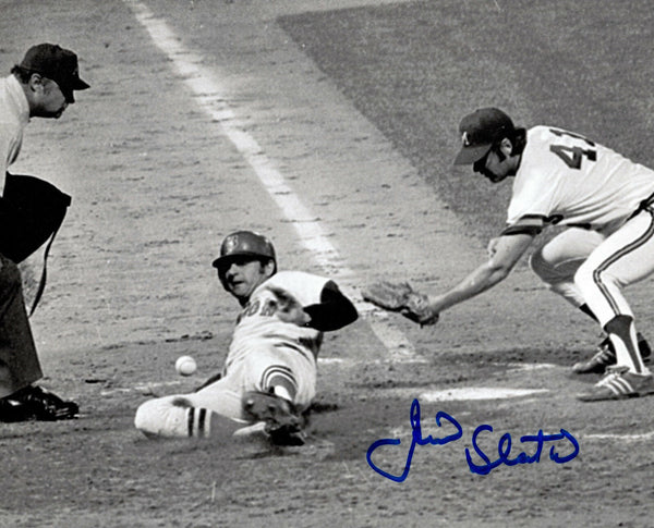 Milw Brewers 1982 AL Champion Pitcher JIM SLATON Signed 8x10 Photo #1 AUTO