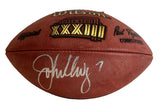 John Elway Autographed Super Bowl XXXIII Game Football - JSA COA