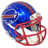 Josh Allen Buffalo Bills Signed Riddell Flash Mini Helmet Beckett BAS