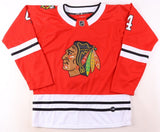 Seth Jones Signed Chicago Blackhawks Adidas Style Jersey (PSA) All Star Defense