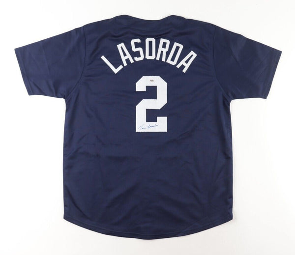 Tommy Lasorda Signed Team USA Jersey (PSA COA) Gold Medal / 2000 Summer Olympics